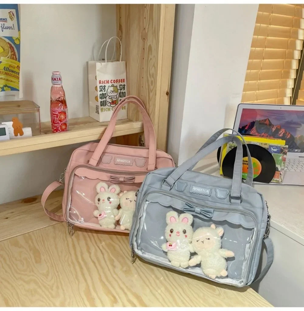 Ita Bag Transparent Window Crossbody Shoulder Bag for Women