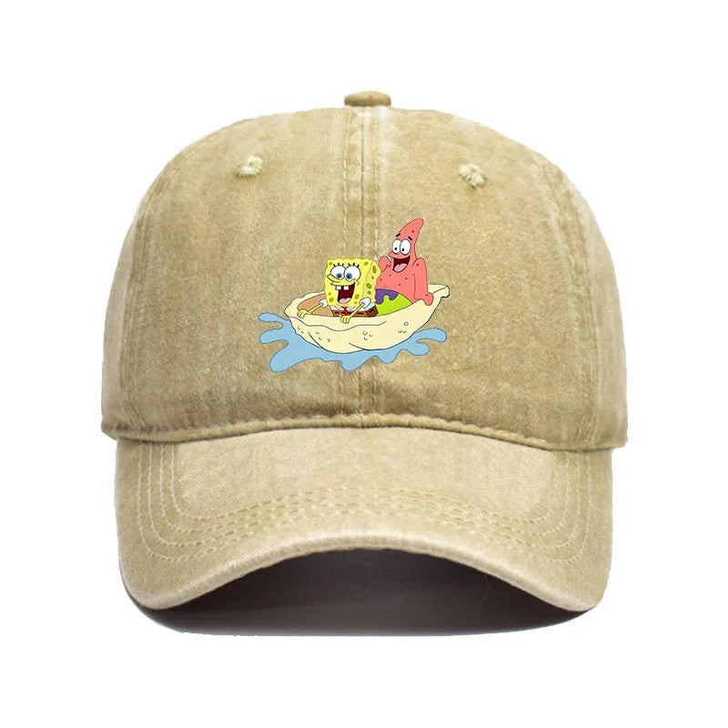 SpongeBob & Patrick Baseball Cap – Unisex Cartoon Hat