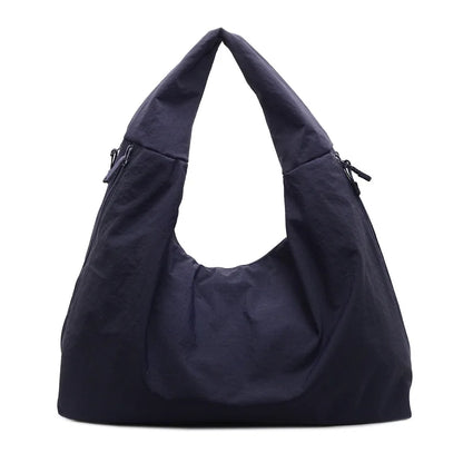 Large Nylon Tote Bag for Women – Casual Shoulder Hobo Bag