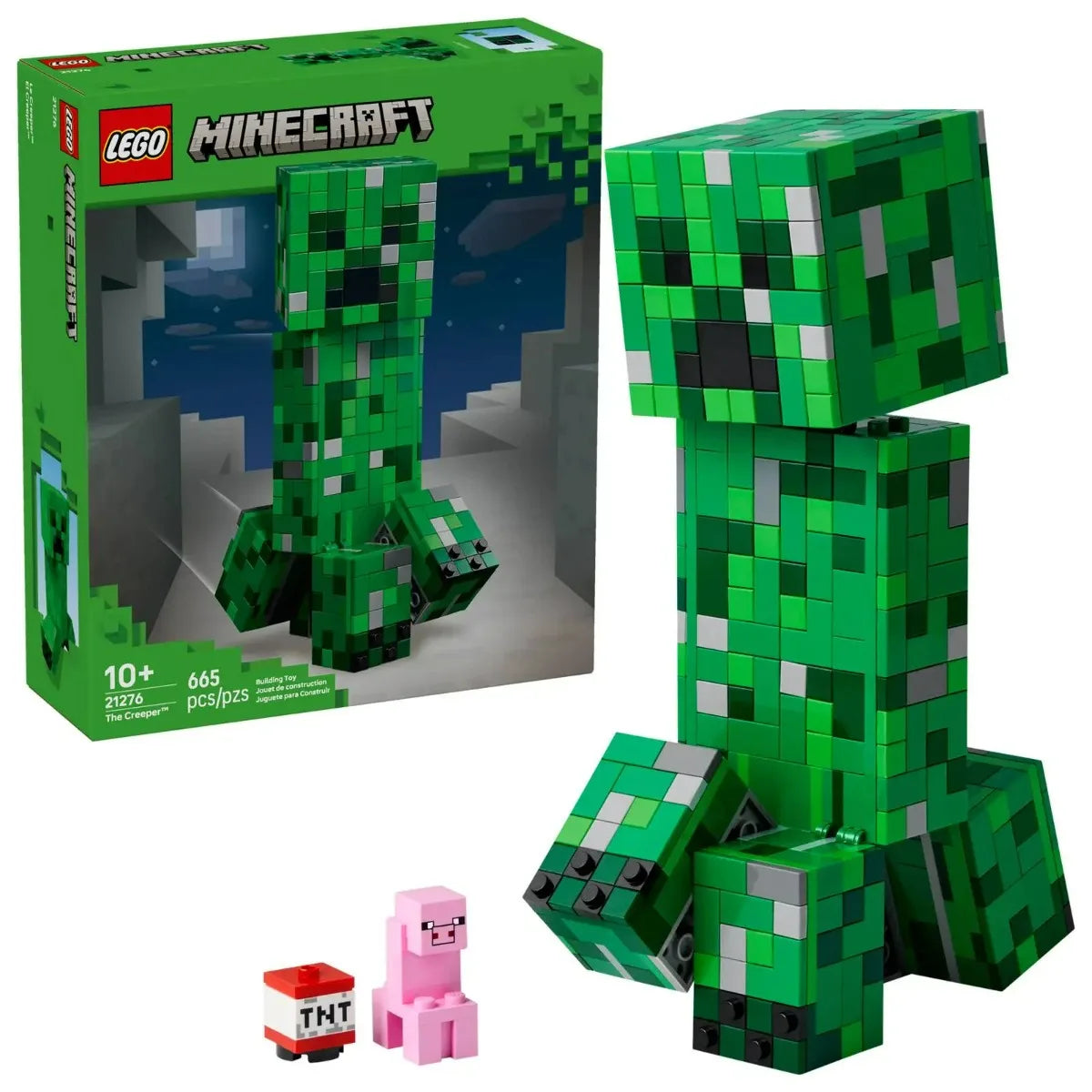 LEGO Minecraft The Creeper Big Figure Building Set 21276