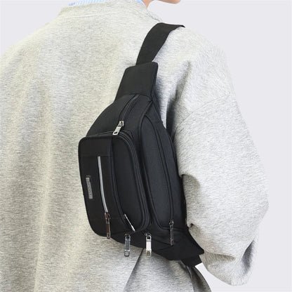 Waterproof Waist Bag – Men's Anti-Theft Chest Pack for Travel & Sports