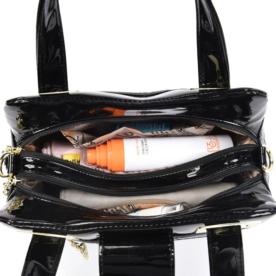Stone Pattern Luxury Tote Bag for Women