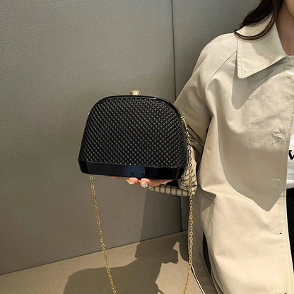 Moods Rainbow Color Luxury Evening Bags Elegant Women Wedding Dinner Party Acrylic Chain Shoulder