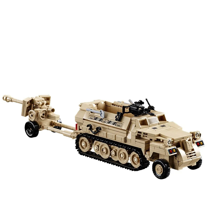 Military Tank Building Blocks Set – Army SWAT Armored Vehicle Toy