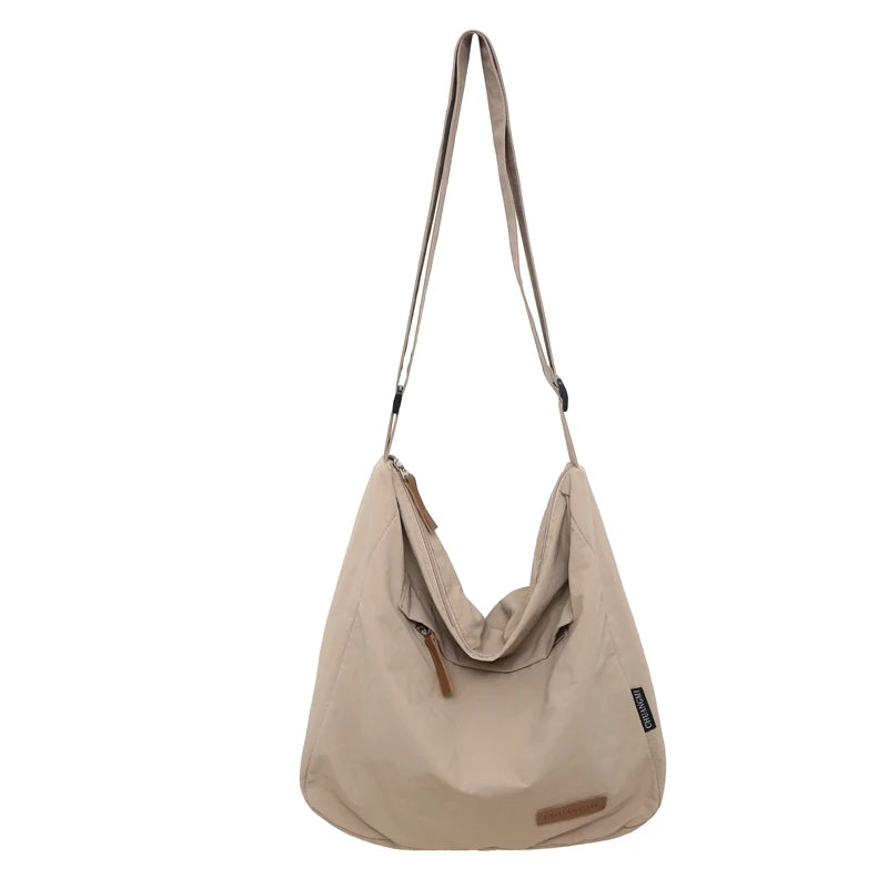 Canvas Crossbody Bag – Large Messenger Shoulder Bag Unisex