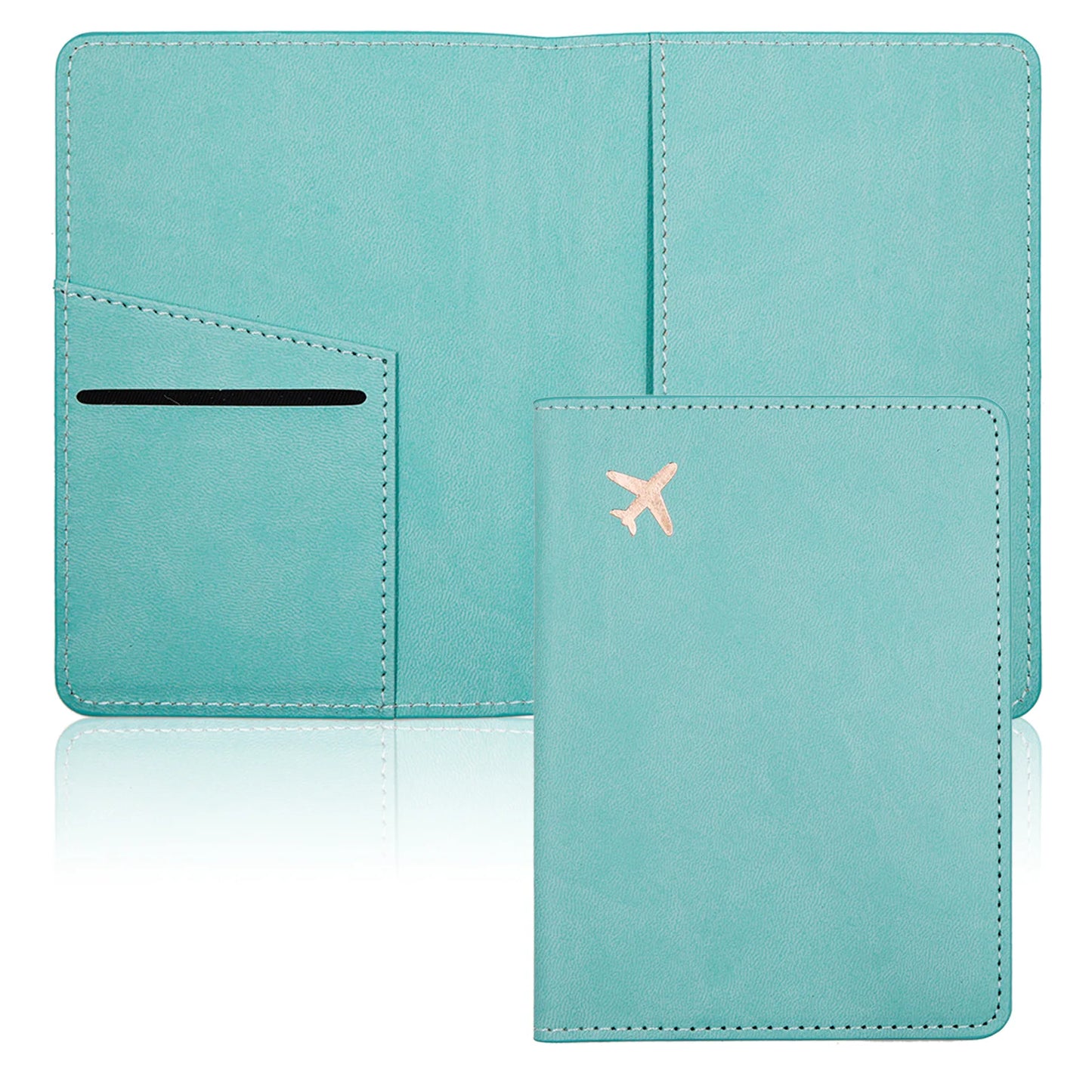 Slim Passport Holder & Travel Wallet – Faux Leather
