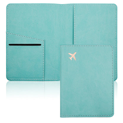 Slim Passport Holder & Travel Wallet – Faux Leather