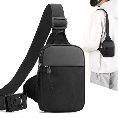 Men's Waterproof Sling Chest Bag – Crossbody Shoulder Pack