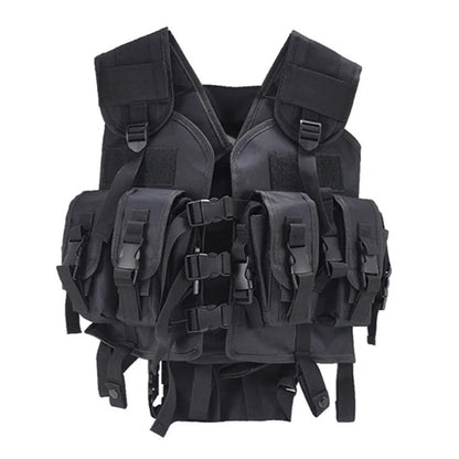 Tactical Shooting Vest with Water Bag – Men's Hunting & Airsoft Gear