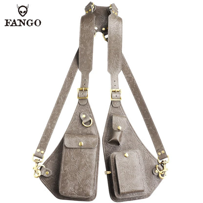 Genuine Leather Underarm Holster Bag – Men's Anti-Theft Shoulder Pack