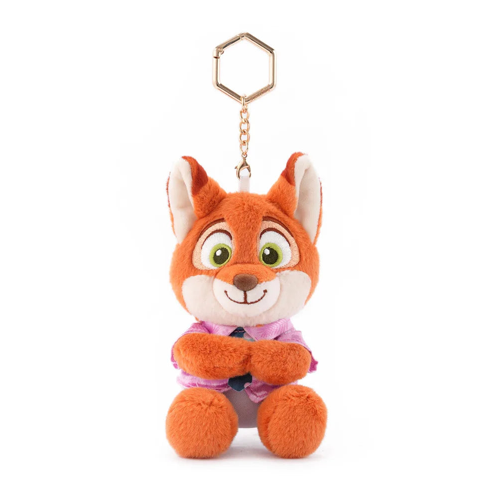 Zootopia Plush Keychain Doll – Cute Bag Charm Pendant