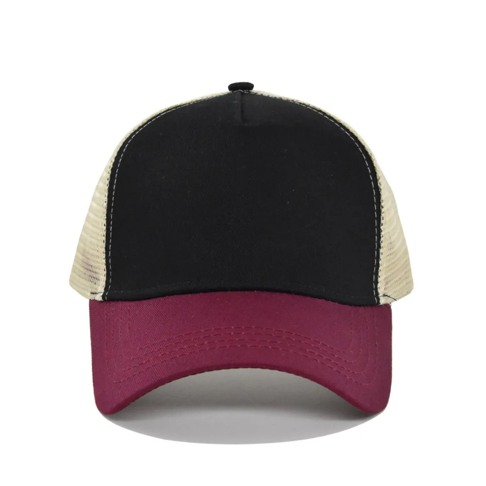Trucker Hat – Breathable 5-Panel Mesh Baseball Cap Unisex