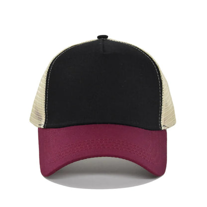 Trucker Hat – Breathable 5-Panel Mesh Baseball Cap Unisex