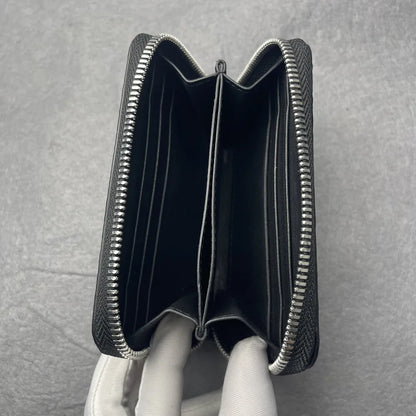 Crocodile Leather Zip Wallet – Unisex Card & Coin Purse