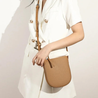 Genuine Leather Crossbody Bag for Women – Small Shoulder Phone Bag