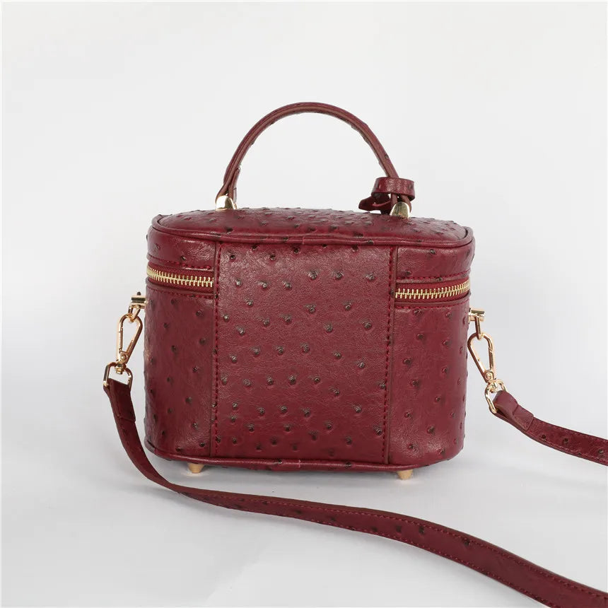 Casual Summer Ostrich Pattern Underarm Women S Crossbody Bag Commute Simple Design Single Shoulder
