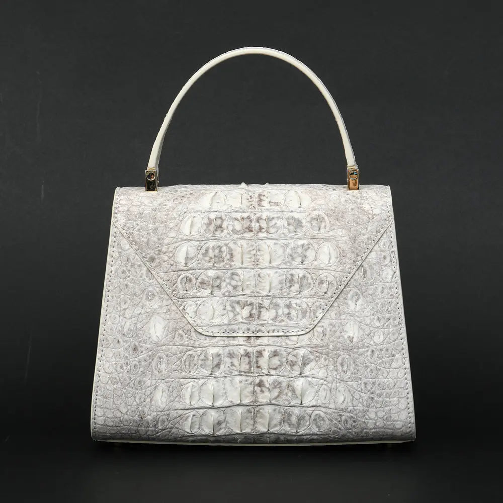Crocodile Leather Women's Handbag – Large Shoulder & Crossbody Bag