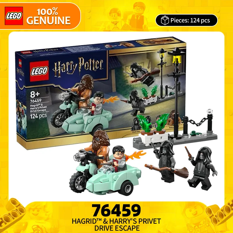 LEGO Harry Potter 76459 Hagrid's Privet Drive Escape Building Set