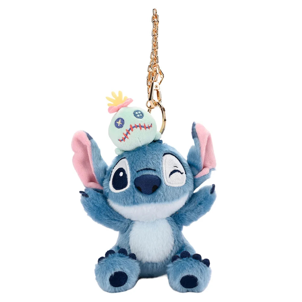 Stitch Plush Keychain – Cute Backpack Pendant & Bag Charm