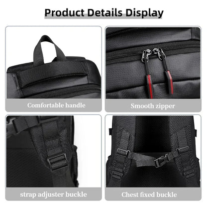 Men's Large Capacity Business Backpack – Multifunctional Travel Bag