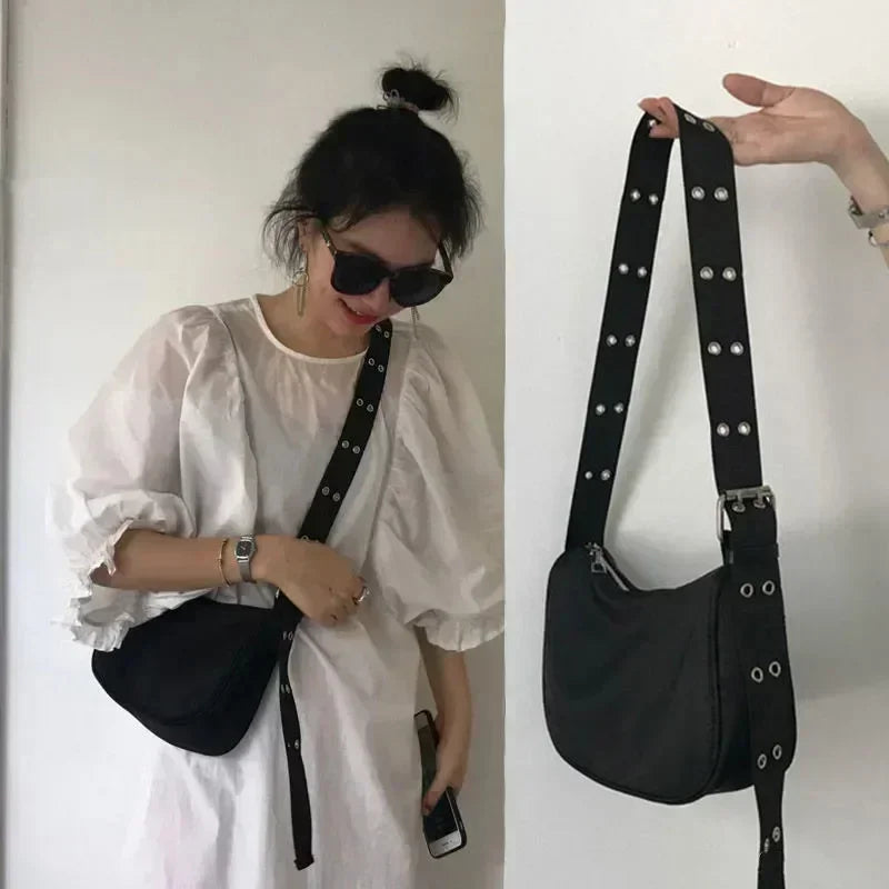 Women's Nylon Shoulder Bag – Luxury Designer Underarm Purse