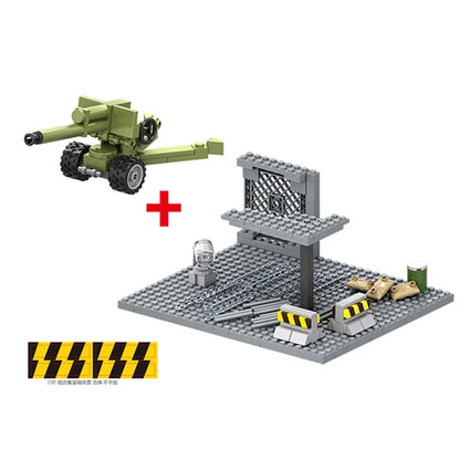 Military Container Command Post Building Blocks – MOC Army Base Set
