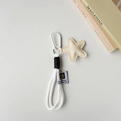 PU Leather Star Keychain Bag Charm & Bag Pendant