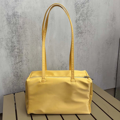 Polka Dot Shoulder Bag – Lightweight Nylon Handbag for Women