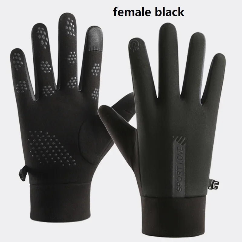 Waterproof Winter Sports Gloves – Anti-Slip Touchscreen Cycling