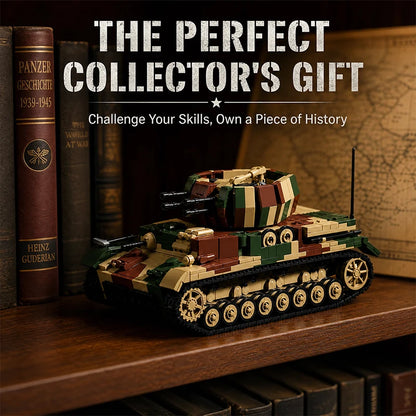 Wirbelwind MOC Building Set – 1:28 WWII Anti-Aircraft Tank Blocks