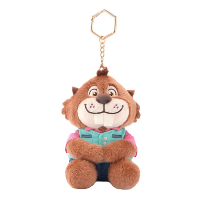 Zootopia Plush Keychain Doll – Cute Bag Charm Pendant