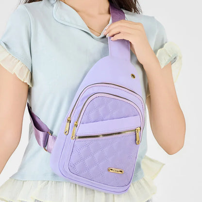 Women's Sling Chest Bag – Multi-Pocket Crossbody Shoulder Bag