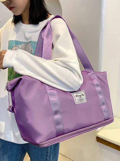 Women's Waterproof Travel Duffle Bag – Large Gym Tote