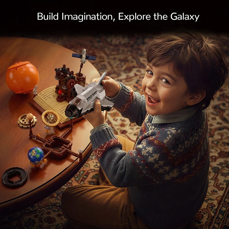 Solar System MOC Building Blocks – Rotating Planet Gear 3D Puzzle Set