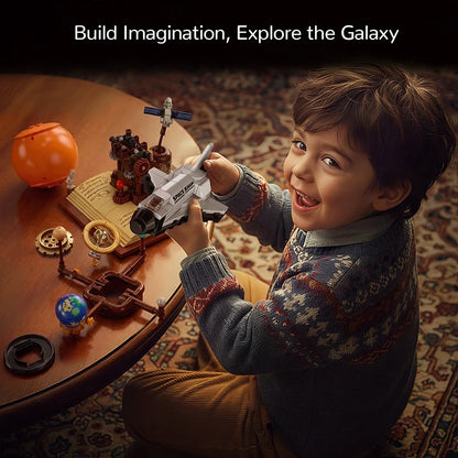 Solar System MOC Building Blocks – Rotating Planet Gear 3D Puzzle Set