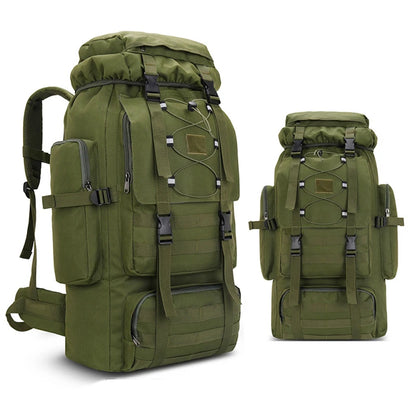 80L Large Hiking Backpack for Men – Camping & Mountaineering