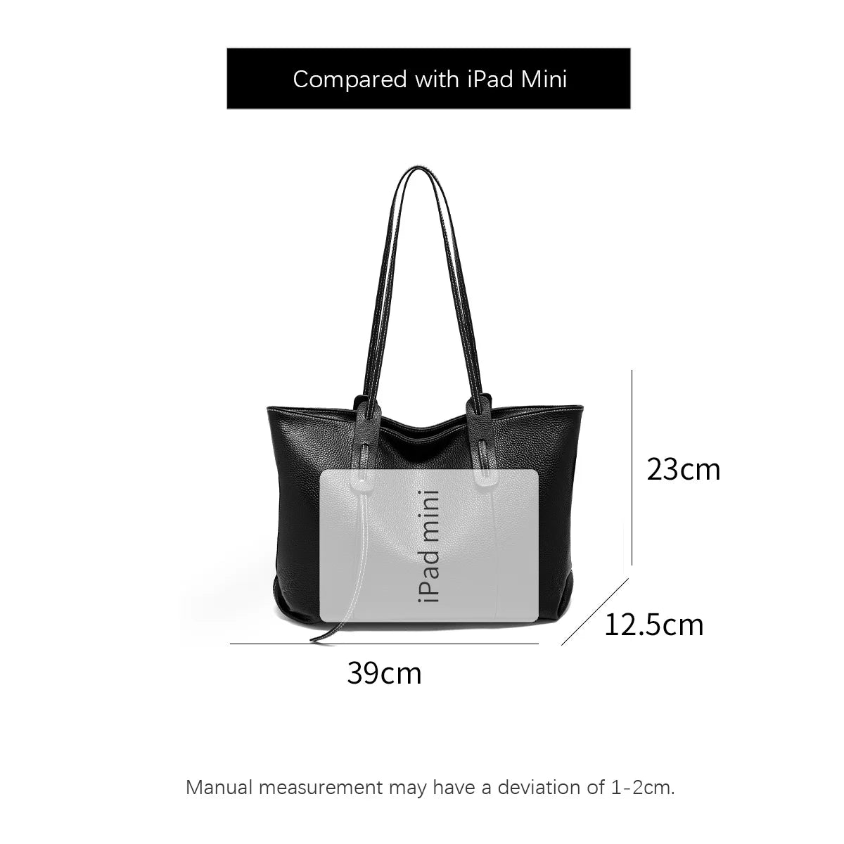 Foxer Women S Shoulder Bag Genuine Leather Handbag Large Capacity Tote Female Commuter Casual Purse