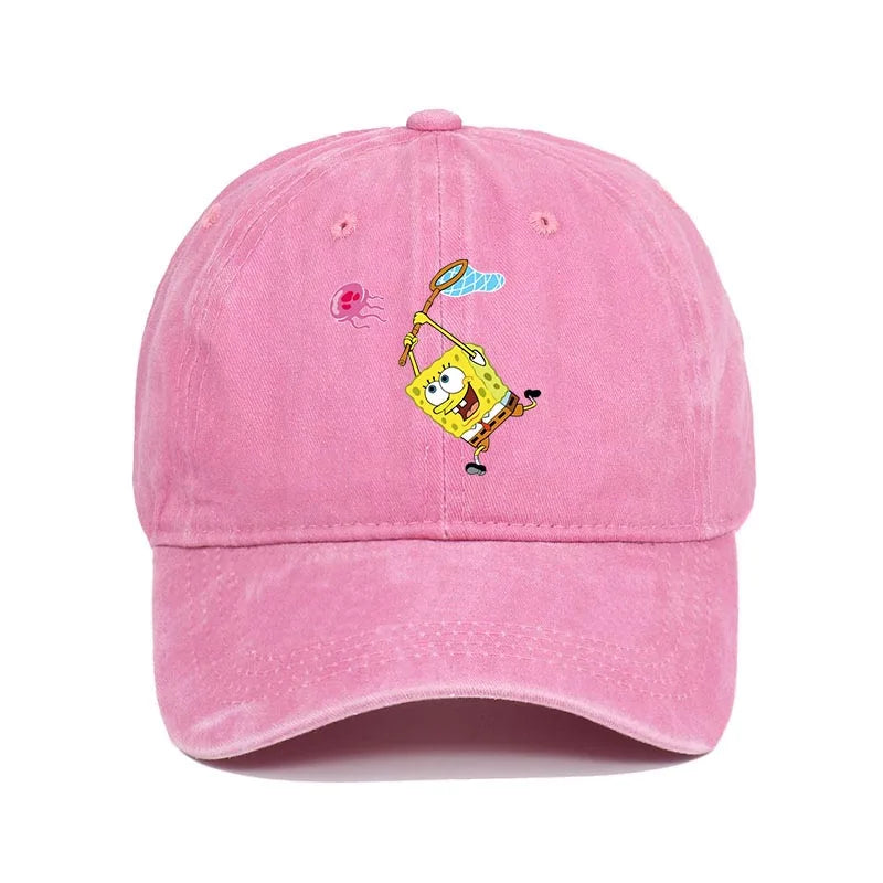 SpongeBob & Patrick Baseball Cap – Unisex Cartoon Hat