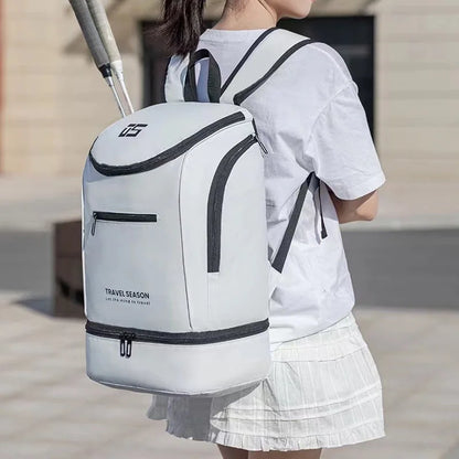 Sports Gym Backpack with Separate Shoe Compartment
