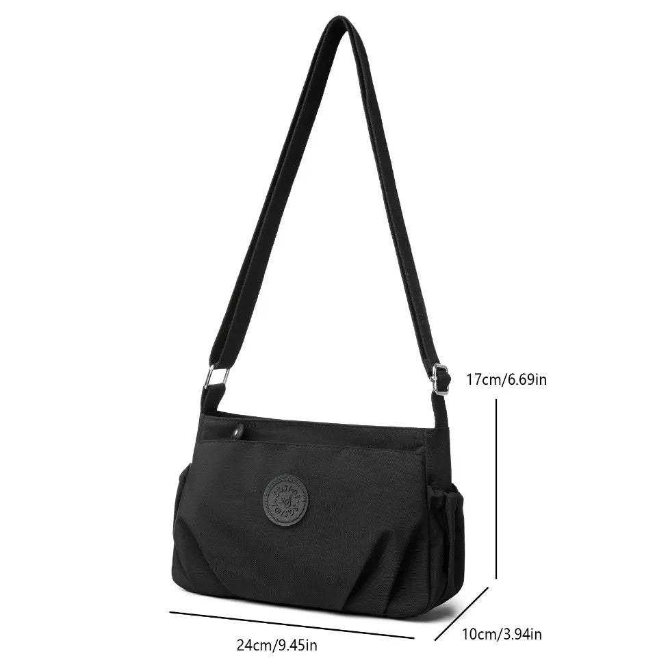Women's Crossbody Shoulder Bag – Lightweight Casual Nylon