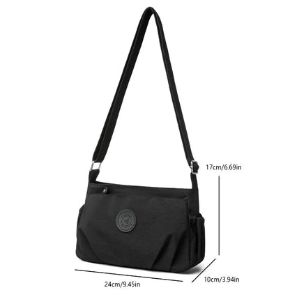 Women's Crossbody Shoulder Bag – Lightweight Casual Nylon