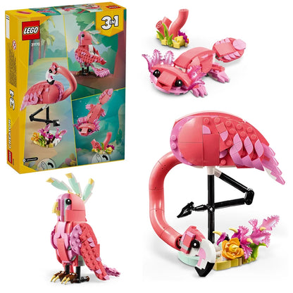 LEGO Creator 3in1 Pink Flamingo Set 31170 – Build 3 Animals