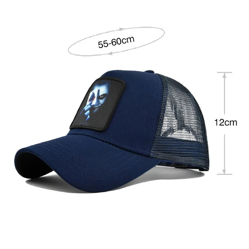 Patch Embroidery Snapback Cap – Breathable Streetwear Hat