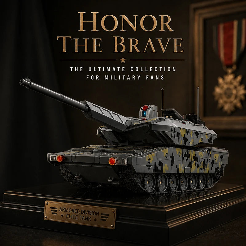 KF51 Panther Military Tank Building Blocks Set – 2235pcs MOC