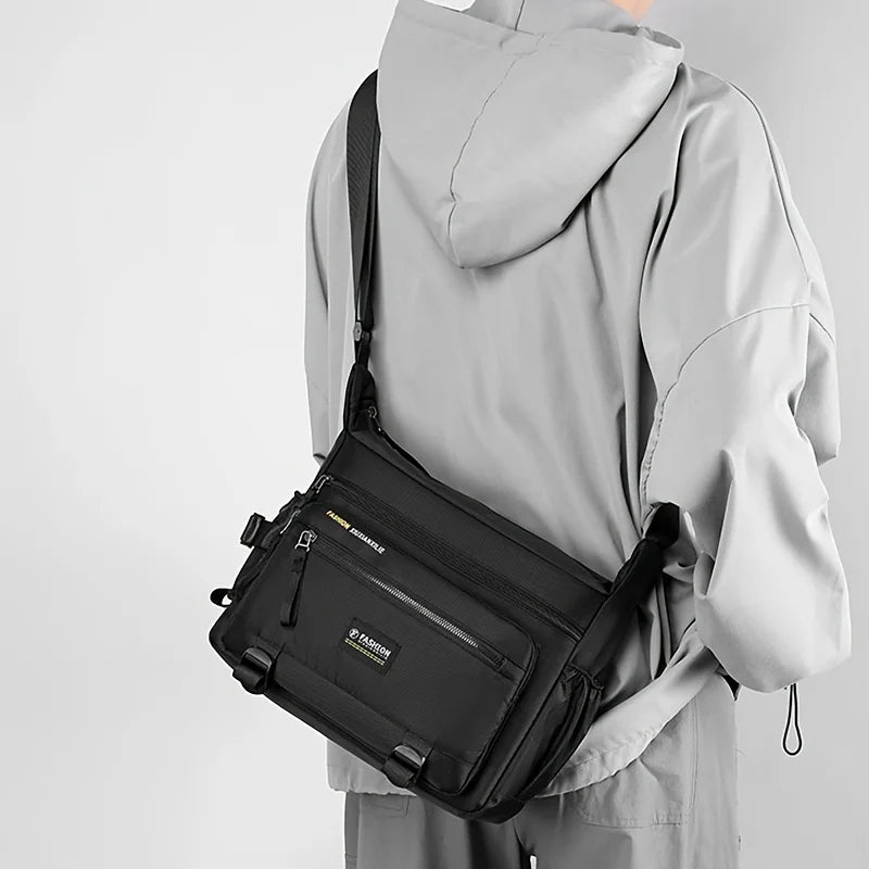 Men's Crossbody Messenger Bag Lightweight Nylon