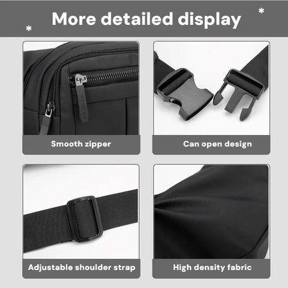 Men's Multi-Pocket Chest Bag & Waist Pack