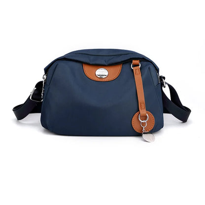 Waterproof Nylon Crossbody Bag - Women's Shell Shoulder Handbag