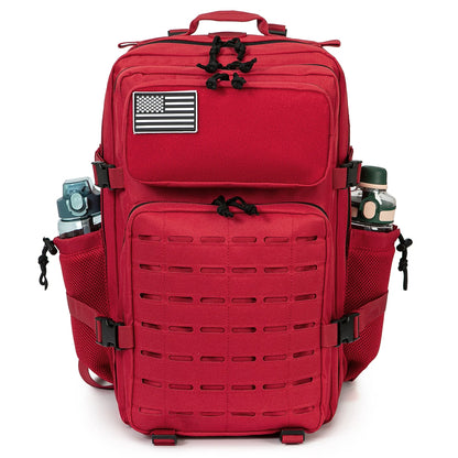 45L Tactical Backpack with Bottle Holder – MOLLE Rucksack for Men