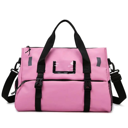 Sports Gym Duffel Bag with Independent Shoe Compartment
