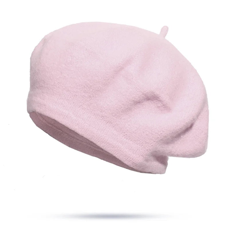 Wool Beret Hat – French Painter Style for Women & Girls